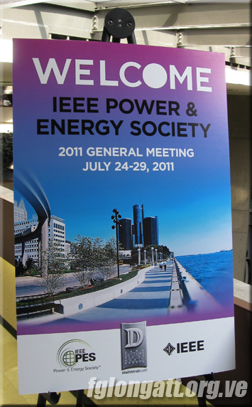 Poster of IEEE PES GM 2011, Detorit, USA